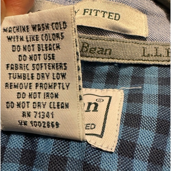 L L Bean Stretch Performance Shirt XL-Tall - Picture 4 of 4